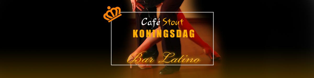 Cafe stout vier Koningsdag